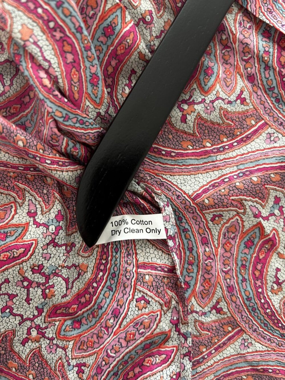 Rare Liberty London "Felix and Isabella" Paisley Embroidered Blouse, US12 - Picture 5 of 5